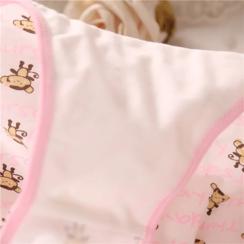 Детское нижнее белье Calcinha Infantil, 6 шт., нижнее белье для девочек хлопковые трусы с рисунками, трусы для молодых студентов, штаны, Лидер продаж
