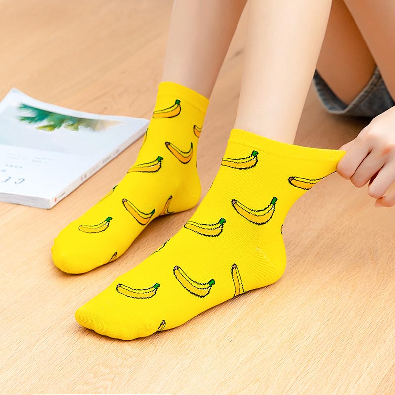 Colorful Fruit Socks