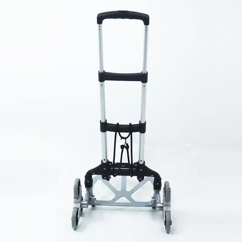 Folding Luggage Cart Lightweight and Durable Aluminum Alloy Travel Trolley for Luggage, Personal, Travel