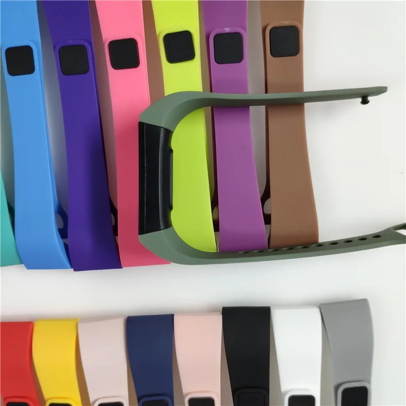 Silicon For Redmi Smart Bracelet Colorful Watch Strap For Mi Redmi Band 4C Accessories Xiaomi Redmi Band Silicone Wrist Strap