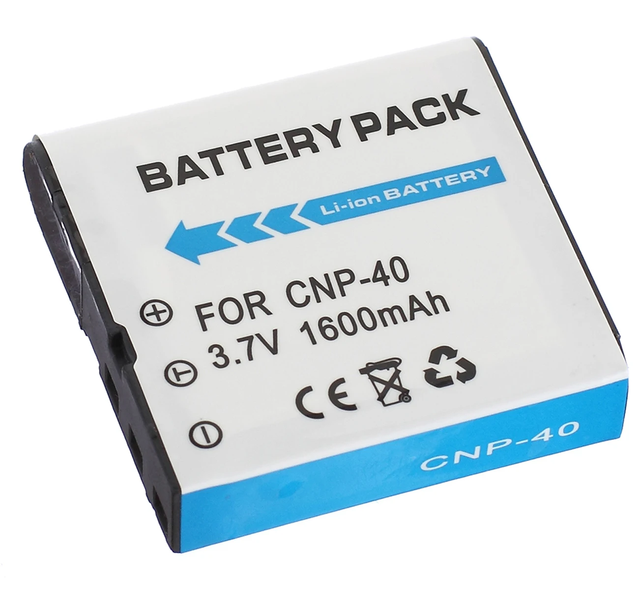 Батарейный блок для Casio NP-40, NP40, NP-40DBA, NP40DBA и DXG PAC-0040, NP-40