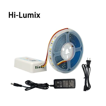 

CCT Smart life APP5-24V wifi control 2835 120led/m 5m Non-waterproof Smart strip controller smart home work with Google Home