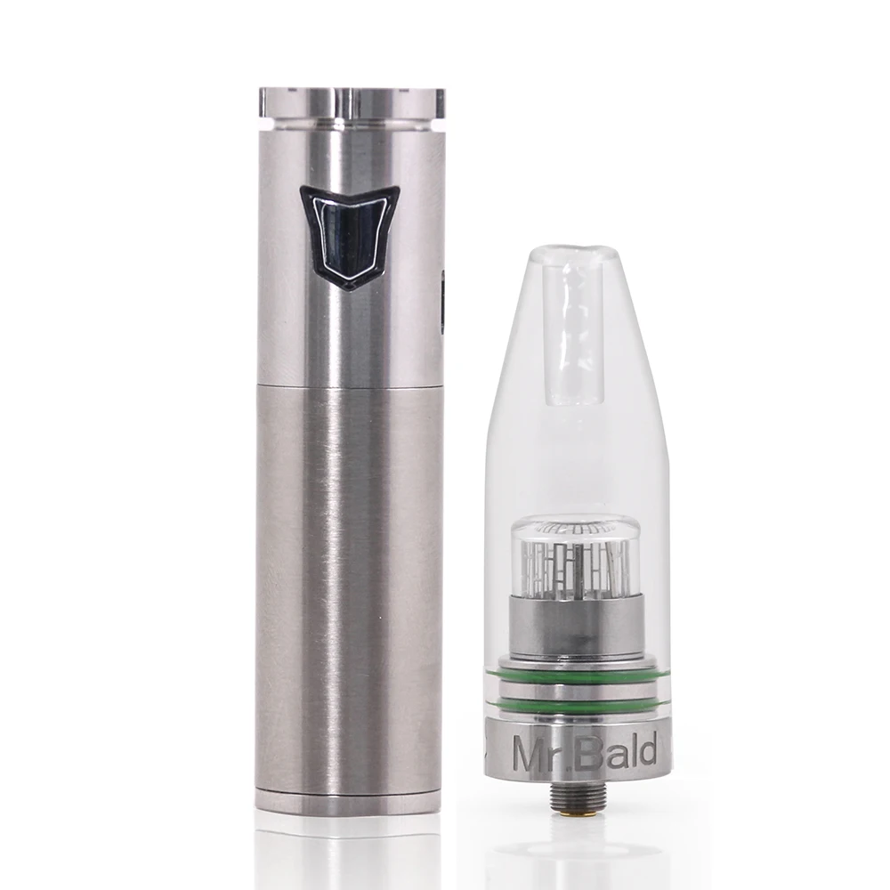 Longmada Trunk Mod with Crystal tank for Wax Oil Dry Herb Preheat Starter vape pen Kit compatible for 510 thread VS minifit (11)