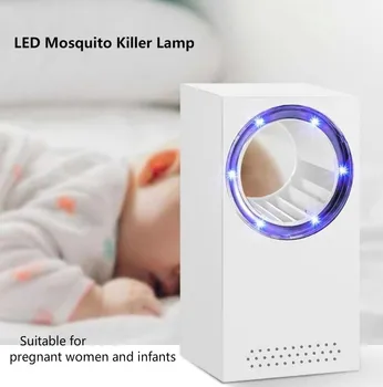 

New LED Mosquito Killer Lamp USB Repellent Bug Insect Trap UV Light Killing Mosquito Mute Home Bedroom Insect Trap Radiationless