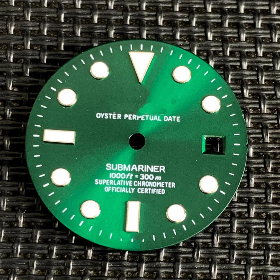 Watch accessories SUB with calendar suitable for assembling NH35 luminous dial 29mm automatic movement afbeelding