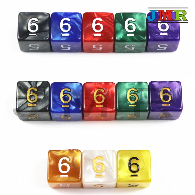 10 шт. трпг D6 игральные кости для DND игр dicesнастольных штук Dnd rpg|dice 6|game diced6 dice |
