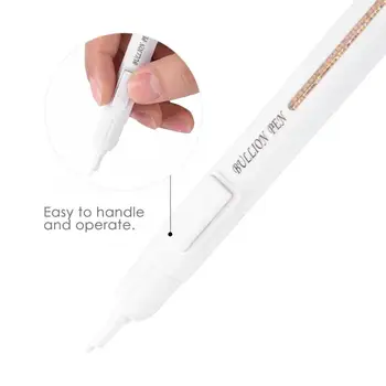 

Nail Art Bullion Pen Metal Beads Dotting Painting Drawing Pen DIY Manicure Decorations nail brush for manicure accessoires l