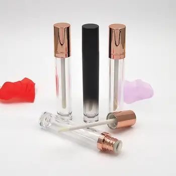 

5.5ml Round Lip Gloss Bottle Plastic Box Containers Empty Lipstick Tube Eyeliner Lash Lipbalm Split Bottles Makeup Tools