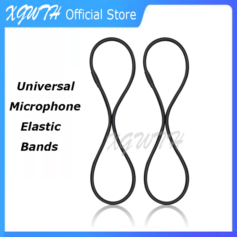 

Universal Recording Microphone Elastic Rubber Band Strap For NEUMANN U87 U 87 Ai U87Ai Shock Mount Suspension Spider Holder 2PCS