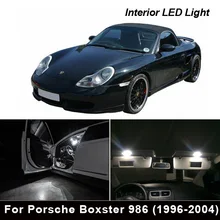12Pc X Canbus Fehler free LED Innen Tür Stamm Dome Karte Licht lampe Kit Paket Für Porsche Boxster 986 (1996-2004)