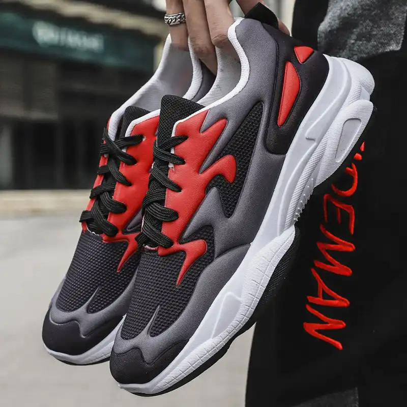 新男性カジュアルカラーブロック靴メッシュメンズ靴カジュアル通気性スニーカートレーナーnanx210 メンズカジュアルシューズ Aliexpress