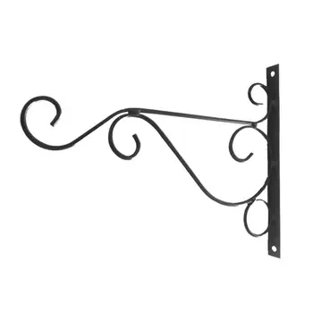 

Wall Hanging Brackets Hooks for Garden Basket Lantern Lawn Light Flower Pots Plant Hanger Gardening Decoration