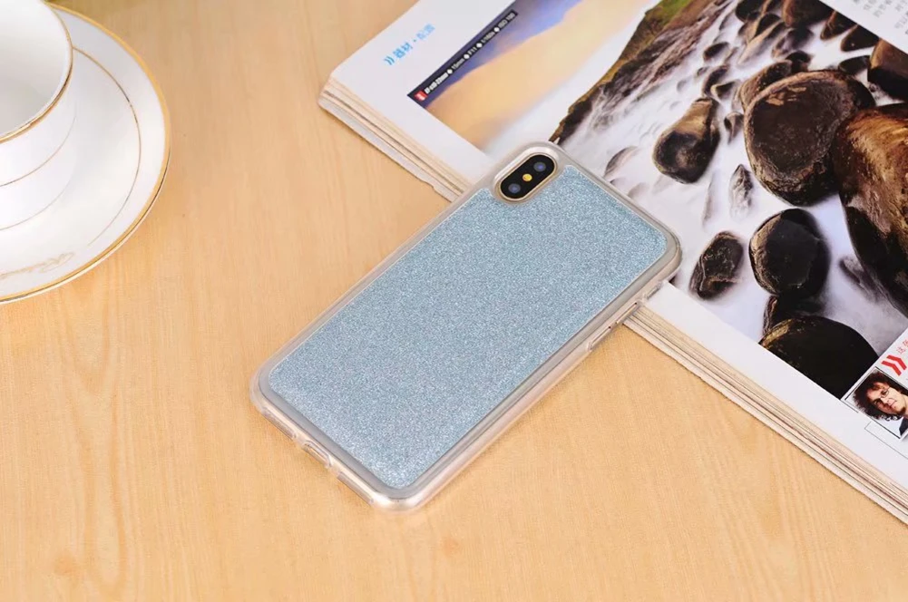 Чехол для iPhone X XS XR XS Max 8 Plus 8 7 Plus 7 6S Plus 6S 6 Plus 6 роскошный блестящий чехол с блестками чехол с алмазной сумкой для телефона