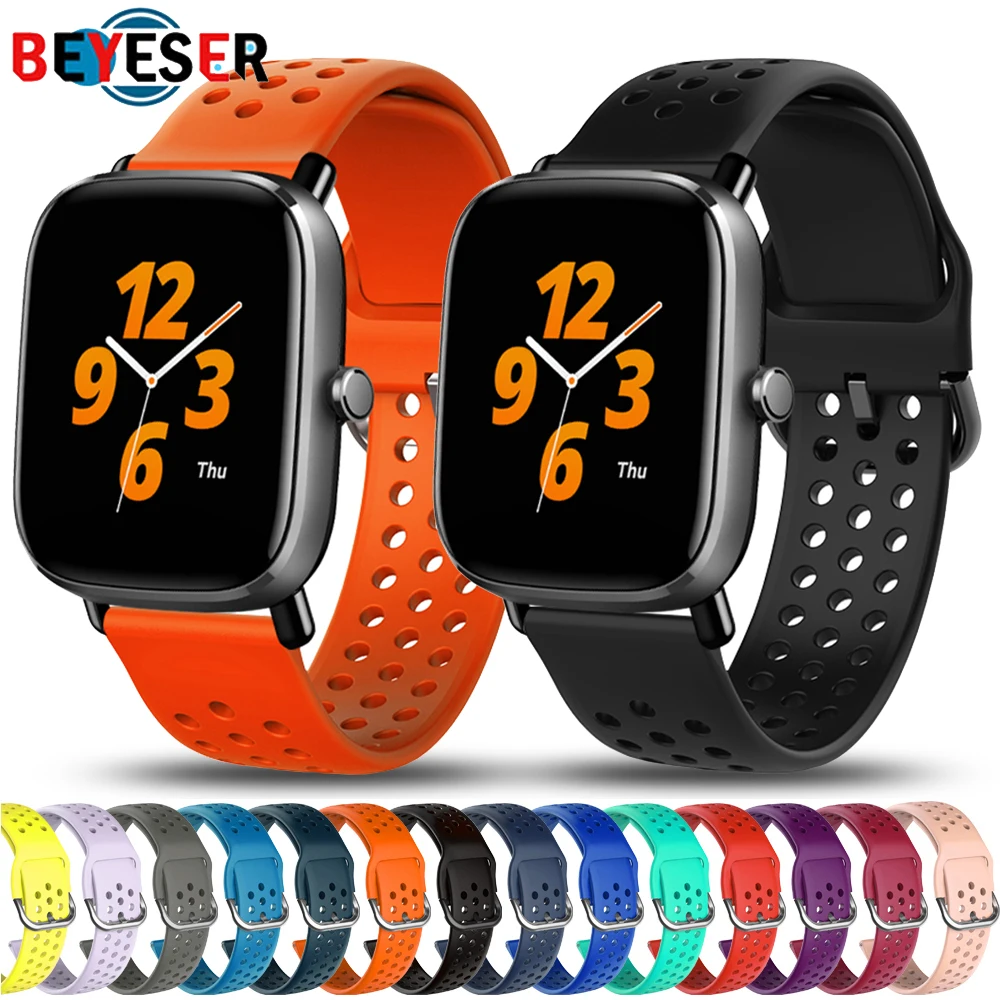 

For Huami Amazfit GTS 2 mini Strap Wristband Sport Bracelet Watchbands 20mm Watch Band correa amazfit gts 2e / Bip U Pro S Lite