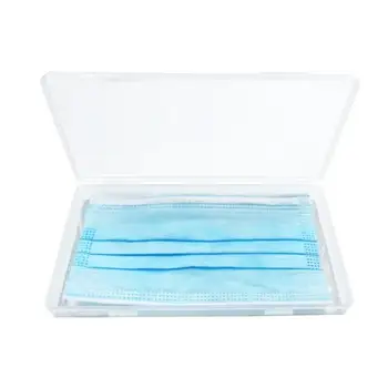 

Portable Travel Rectangle Dustproof Face Mask Storage Container Box Carry Case Face Masks Container Mask Storage Box