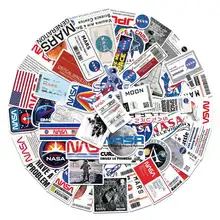 

10/30/50Pcs Space Astronaut Graffiti Stickers Waterproof Skateboard Travel Suitcase Phone Laptop Stickers Stationery Stickers