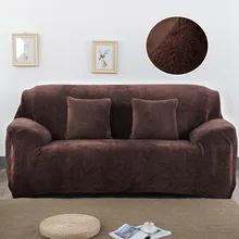 Толстые плюшевые ткань Набор чехлов для дивана 1/2/3/4 местный эластичный чехол для дивана диванных чехлов для гостиной диван Чехол кресла диван полотенце-1 шт