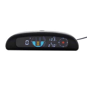 

EANOP GH200 Auto Headsup Display Car Inclinometer Pitch Automotive Voltage Monitor Compass Altitude For Truck SUV Jeep
