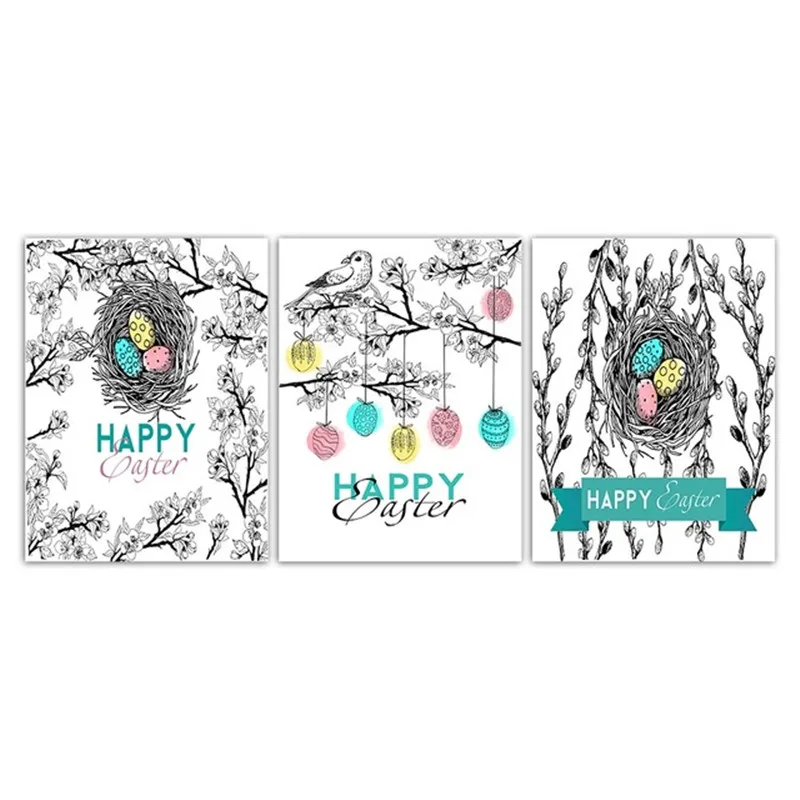 Nordic-Style-Poster-Canvas-A4-Modern-Print-Bird-Egg-Nest-Honeycomb-And-Flowers-Letters-Happy-Painting.jpg_640x640 (3)