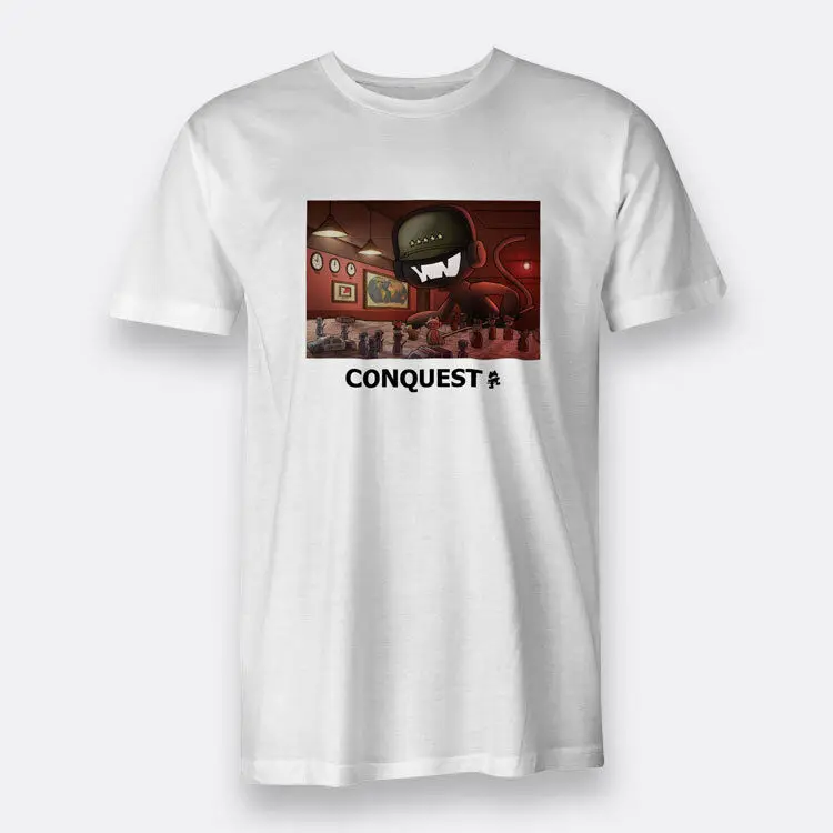 Conquest Monstercat Мужская футболка S до 3Xl белая | одежда