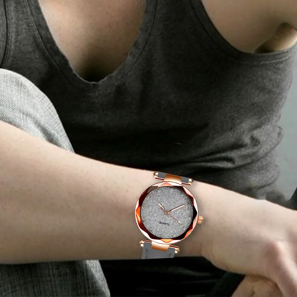 Часы женские наручные часы montre femme reloj mujer женские часы новые женские модные кварцевые часы из розового золота Женские часы с ремешком