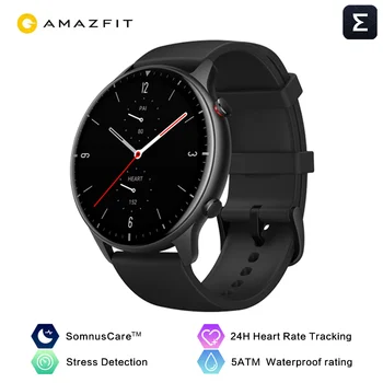 شراء ساعة يد ذكية جديدة طراز Amazfit GTR 2 مزودة بنظام تحديد المواقع العالمي وعمر البطارية 14 يومًا وشاشة AMOLED مقاس 1.39 بوصات ومزودة بنظام تحديد المواقع 5ATM...