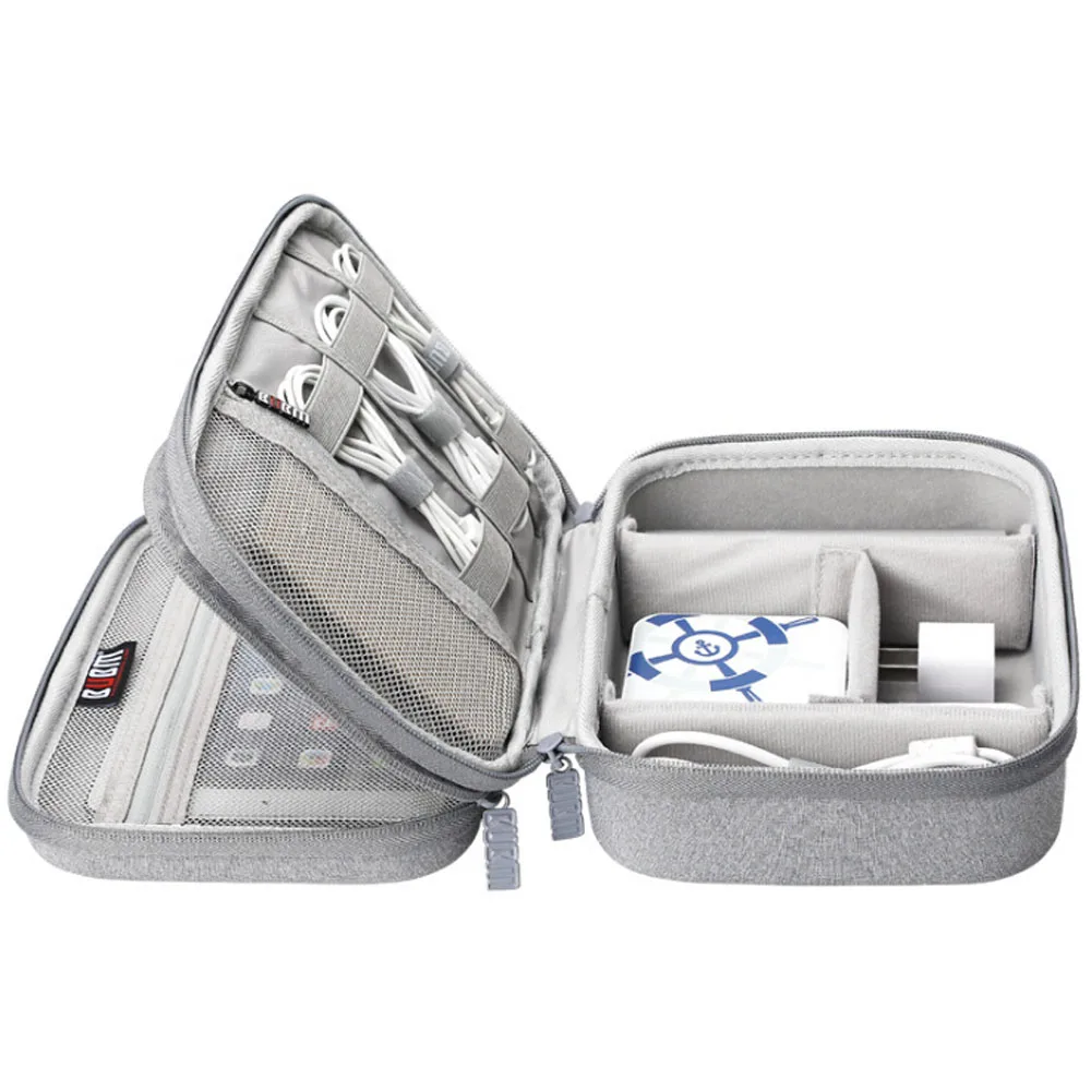 

Digital Storage Bag Multi-function Travel Data Cable Organize Bag Power Supply Data Line Travel Kit Case Pouch