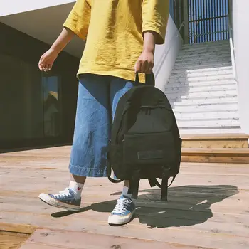

Backpack School Bag for Teenage Solid Color Large Capacity Casual Outdoor Bags Women College Travel Backpack Girls Shoulder Bag