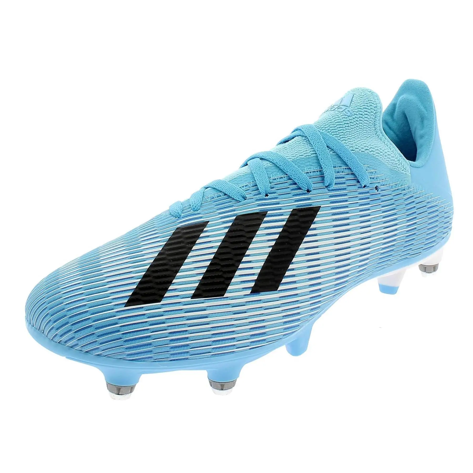 light blue football cleats