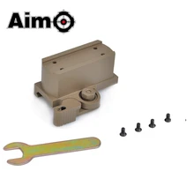 Aim-O тактический прицел база QD Riser Mount для T1 и T2 Red Dot прицел Softair телескоп крепления AO1711 охотничья оптика