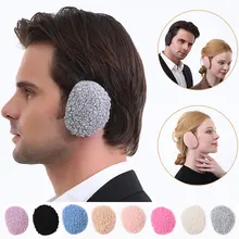 

1Pair Independent Bandless Ear Muffs Women Men Winter Thick Warm Fleece Ear Muffs Modern Split Earmuffs Outdoor Riding Windproof