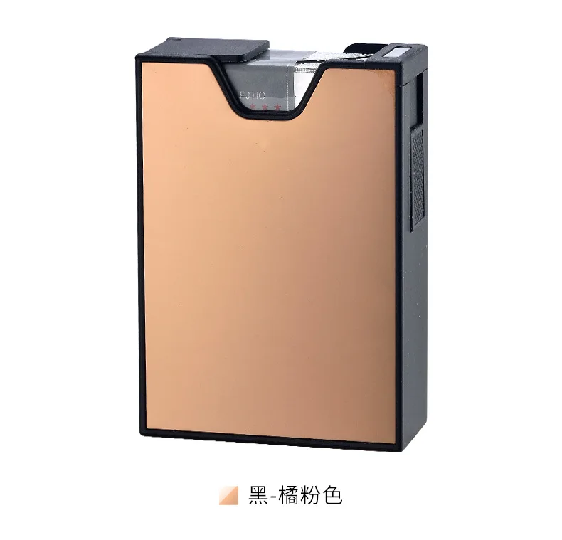 Портативный USB чехол для электронной сигареты с зажигалкой 20 шт сигарета весь пакет сигарет держатель сигареты коробка гаджеты для мужчин