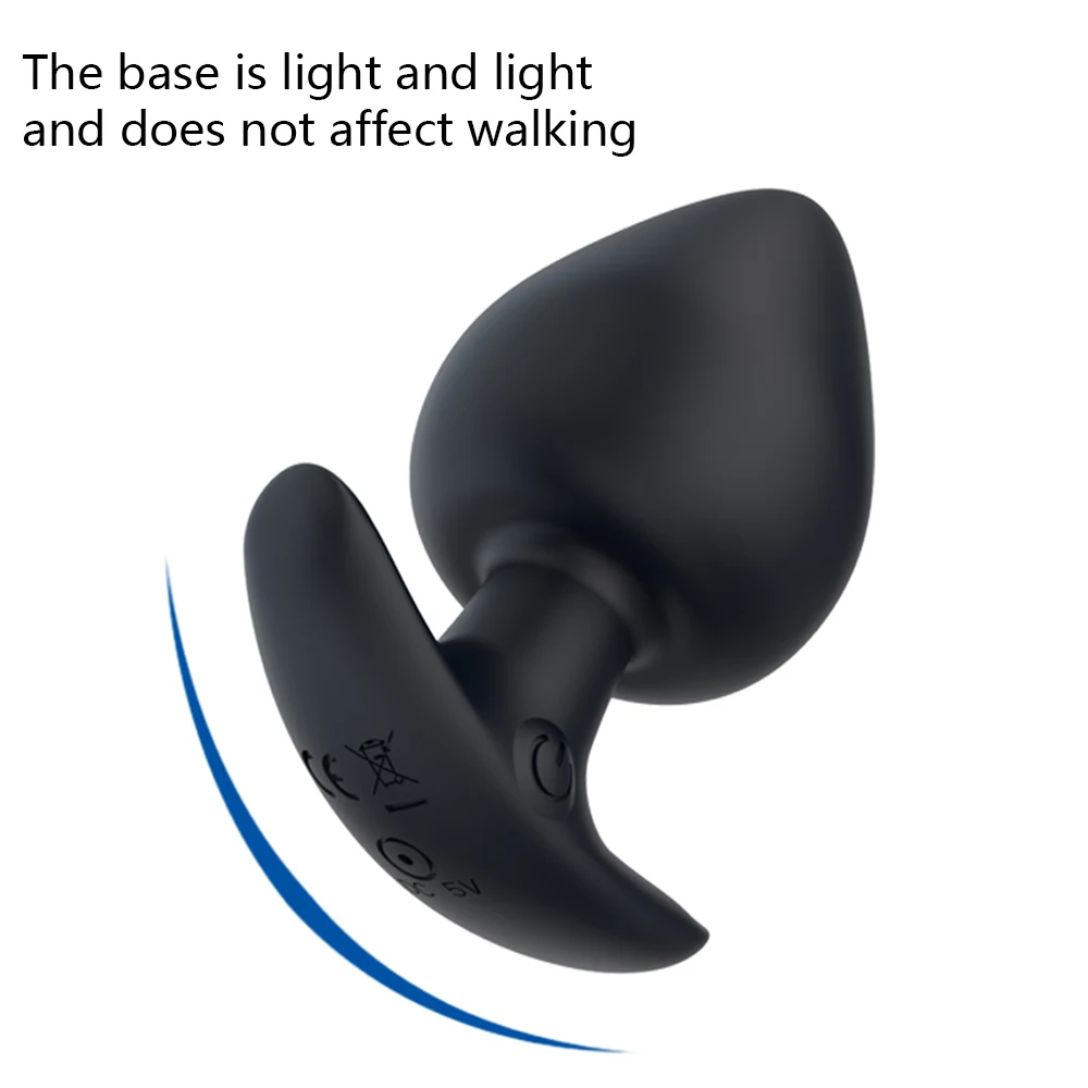 Vibratore stimolatore della prostata per principianti giocattolo sessuale per massaggiatore della prostata maschile dildo plug anale filo di silicone_voghion.com