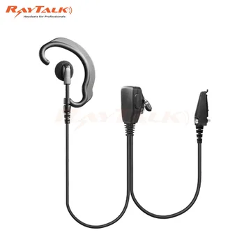 

Two Way Radio Earpiece Earphone C-type Walkie Talkie Headset with PTT Mic, High Quality