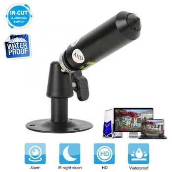 

Unique Design Waterproof Home Security Camera 1080P Full HD Mini AHD Micro Wired Metal Camera