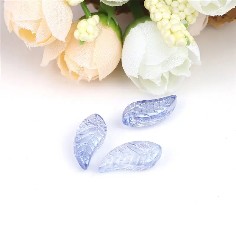 50 PCs Doreen Box Glass Beads Leaf Multicolor AB Rainbow Bead For DIY Fashion Bracelet Jewelry Making16x 8mm, Hole: 0.9mm 50 PCs Doreen Box Glass Beads Leaf Multicolor AB Rainbow Bead For DIY Fashion Bracelet Jewelry Making16x 8mm, Hole: 0.9mm