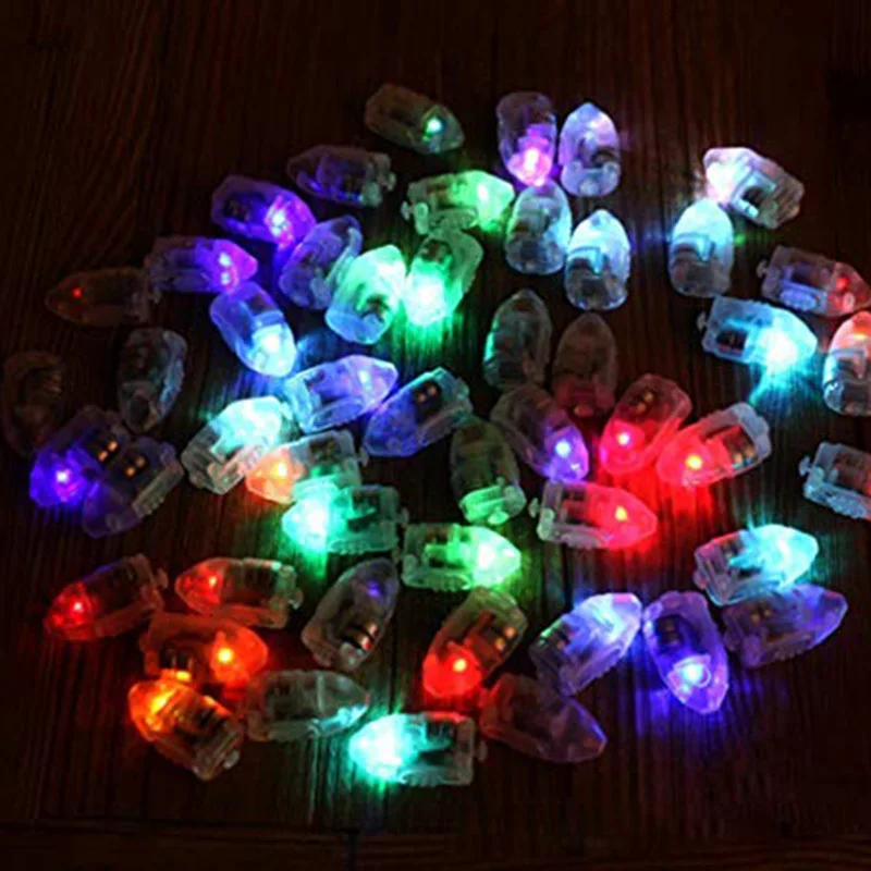 

50Pcs/lot White Led Balloon Lights White Fix Color Balloon Lights for Paper Lanterns Balloons Wedding Birthday Party Decoration
