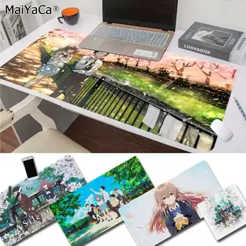 

MaiYaCa Hot Sales A Silent Voice DIY Design Pattern Game mousepad Free Shipping Large Mouse Pad Keyboards Mat