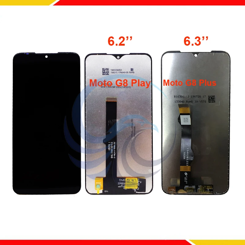 

For Motorola Moto G8 Play G8 Plus Display XT2015 XT2015-2 LCD Display With Touch Screen Assembly For Moto G8 Plus LCD