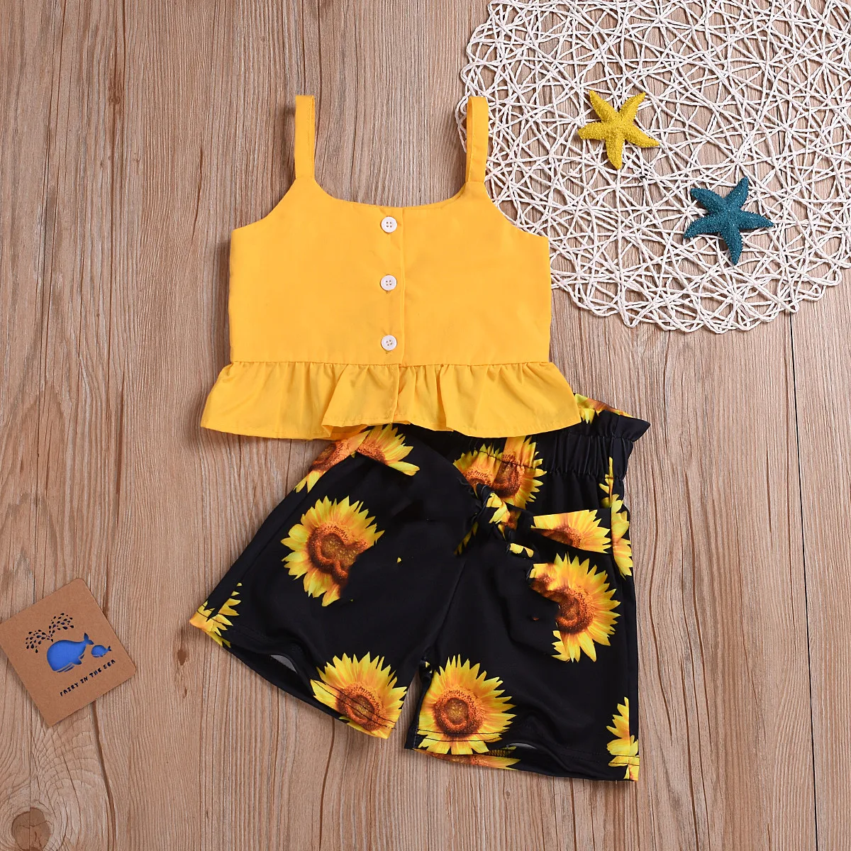 sunflower toddler dress