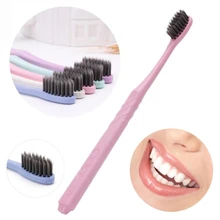 Высокое качество зубные щетки с мягкой щетиной для жениха тентал уход Зубная щётка для взрослых Зубная щётка Nordic Стиль Пшеничная солома зубная щетка Лидер продаж 5 шт./компл