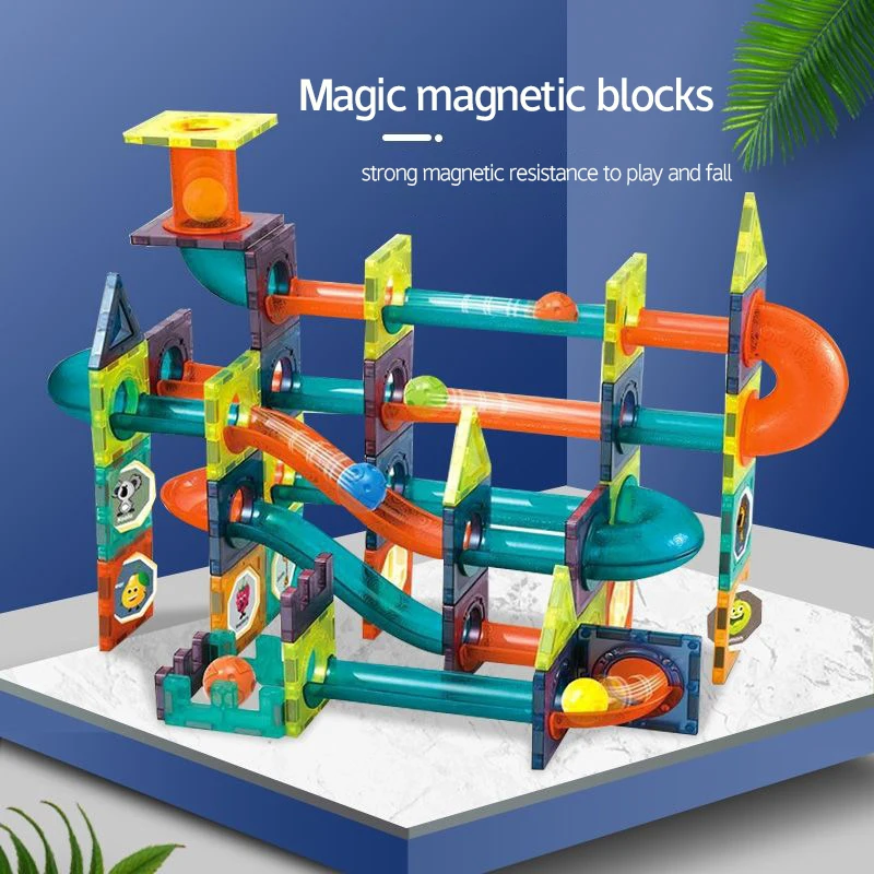 Toys & Hobbies 3D Building Block Designer Maze Race Run