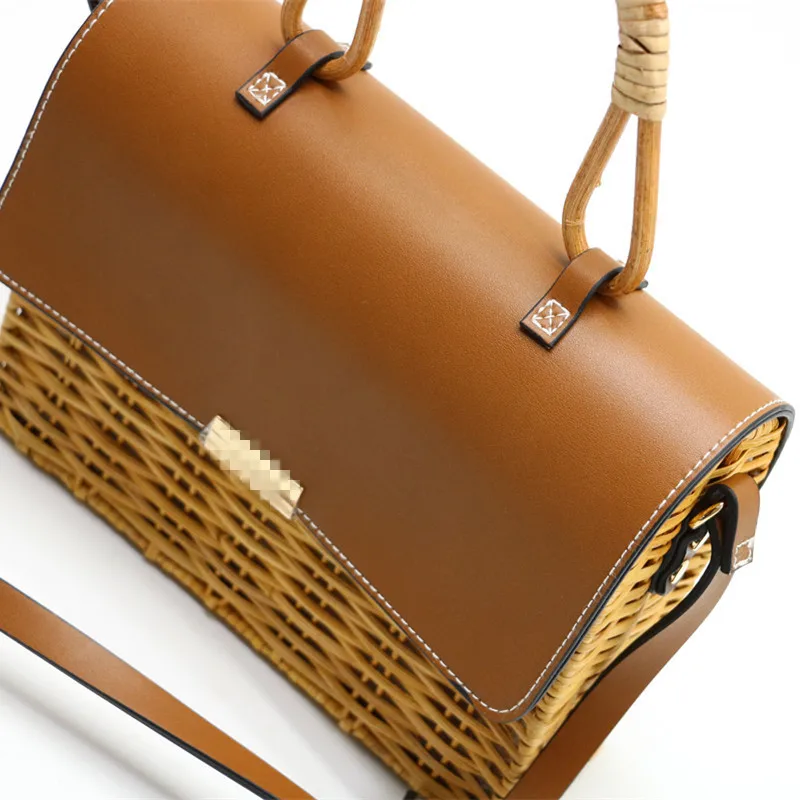 Bolsa Tule Rattan
