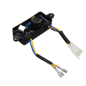 

Diesel Generator Automatic Voltage Regulator AVR for 2-3KW Single Phase Gasoline Generator Black