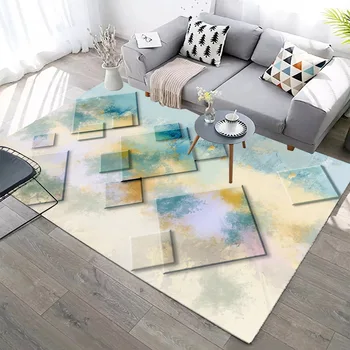 

Modern Style Corridor Decor Mat Flannel Kitchen Balcony Bedside Area Rug Bath mat Large Bedroom Rug Play Carpets for Living Room
