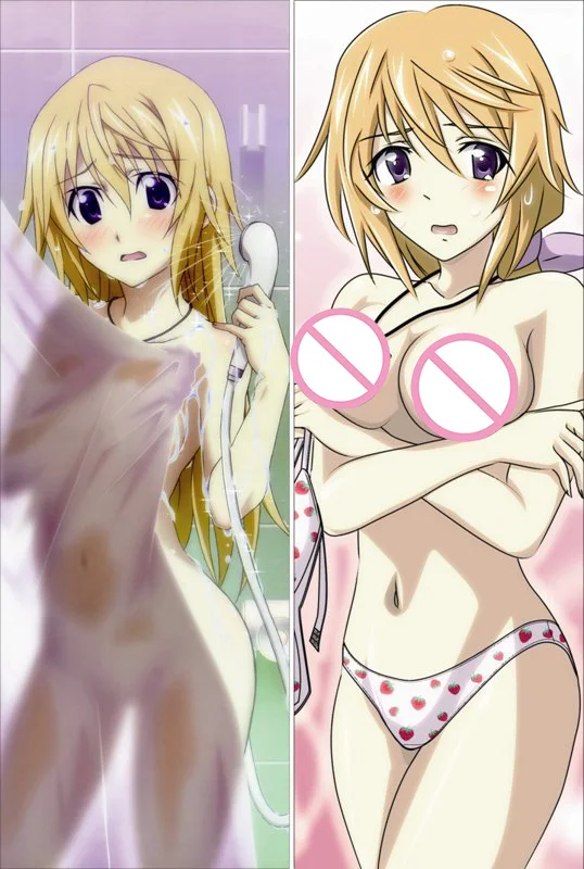 Аниме Infinite Stratos Dakimakura, чехол с персонажами Laura& Huang Lingyin, Чехол на подушку, Charlotte& Houki Hugs, Чехол на подушку - Цвет: S10