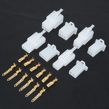 

Motorcycle/Car Electrical 2.8mm 2 3 4 6 Pin Wire Auto Connectors Terminal