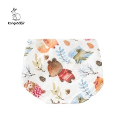 Kangobaby #My Soft Life#  Digital Print Colorful And Practical Breathing Baby Muslin Bib Newborn Burp Cloth
