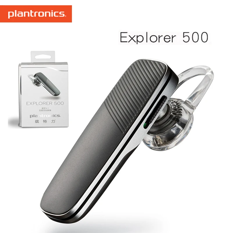 Lunch gevogelte Derde Plantronics Explorer 500 Bluetooth Headset Business Single Headset  Multi-point Connection Dual Microphone Noise Reduction - Earphones &  Headphones - AliExpress