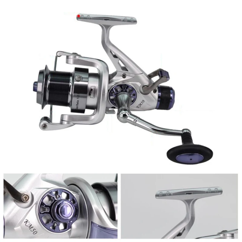 

Full Metal Line Cup Spinning Fishing Reel Fish Pole Sea Round Wheel Carp Fishing Wheel Spinning Fishing Spool Casting